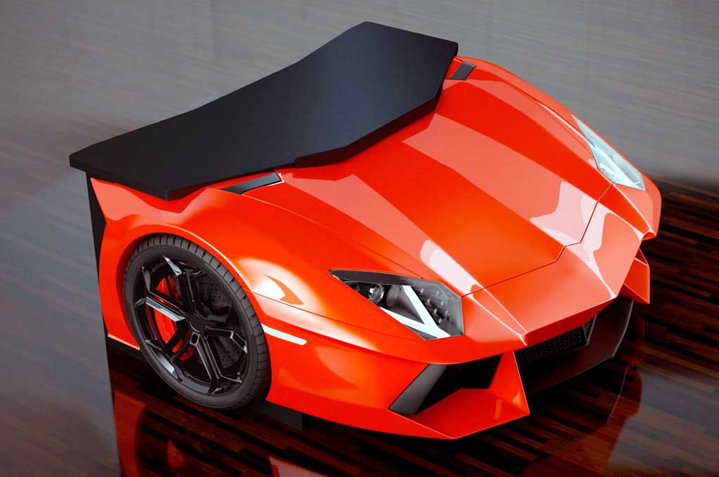 Meja Replika Lamborghini Aventador Dijual dengan Harga Fantastis
