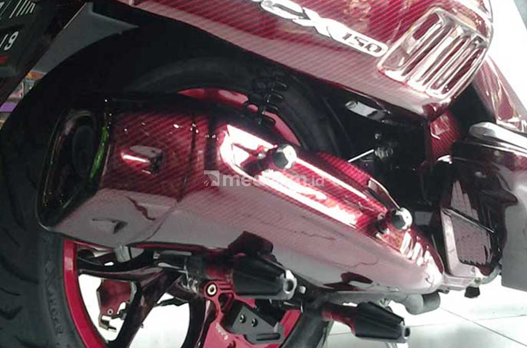 Honda PCX Si 'Burung Hantu' Garapan Hollywood Motor Sports