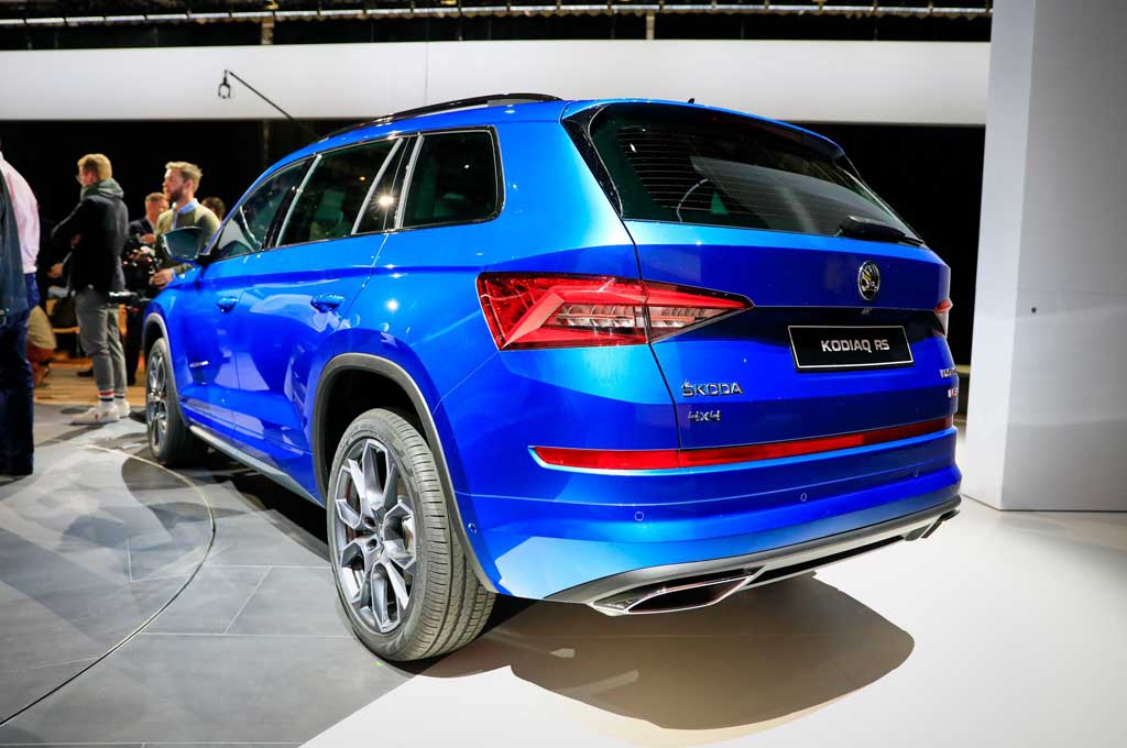 Skoda Siap Debut Kodiaq RS Diesel Terkuat di Paris Motor Show
