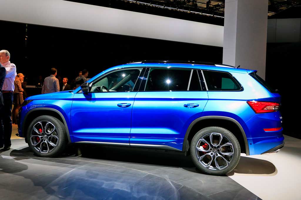 Skoda Siap Debut Kodiaq RS Diesel Terkuat di Paris Motor Show