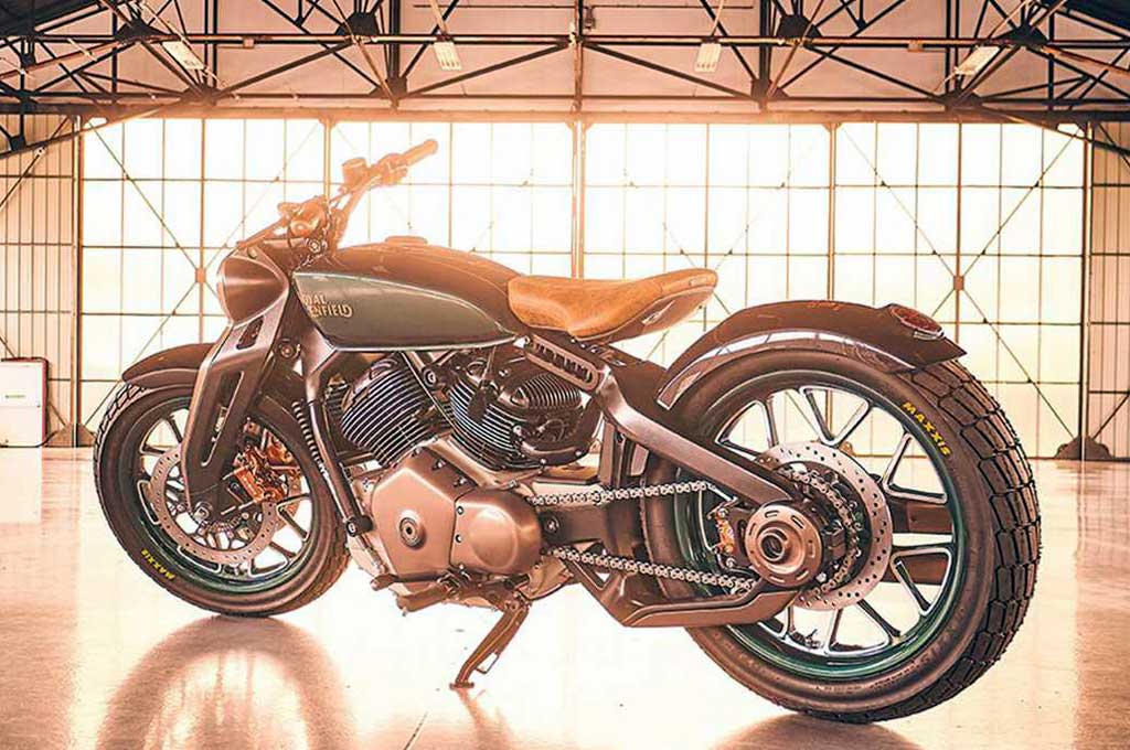Royal Enfield Pamer KX Concept Bergaya Bobber