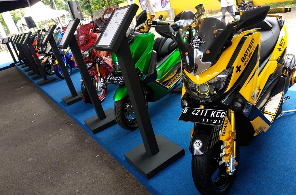 Bekasi jadi Kota Pertama CustoMaxi Yamaha Show-off