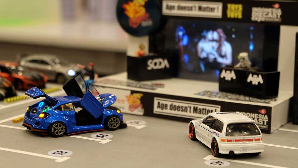 Pindah Lokasi, Pameran Diecast Otomotif Tetap Ramai