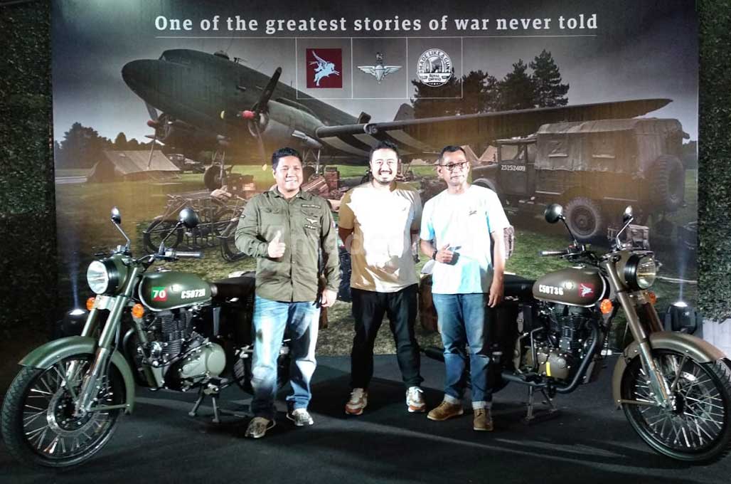 Royal Enfield Hadirkan Motor Perang Classic 500 'Pegasus'