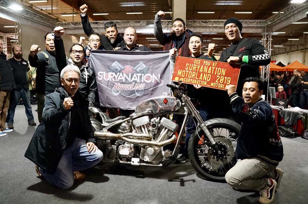 Builder Indonesia Sambangi Builder Eropa di Custombike Show Jerman