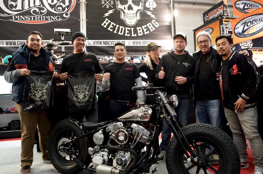 Builder Indonesia Sambangi Builder Eropa di Custombike Show Jerman