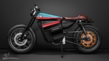 Motor Listrik Denzel ECR V1, Terinspirasi Honda Jadul