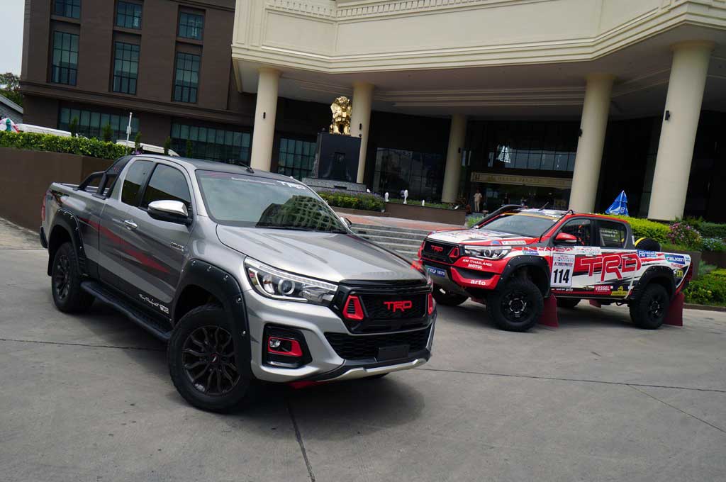 Ogah Kalah Pamor, Toyota Siapkan Hilux Black Rally di TAS 2019