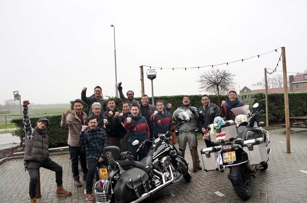 Riding Seru Builder Nasional di Amsterdam