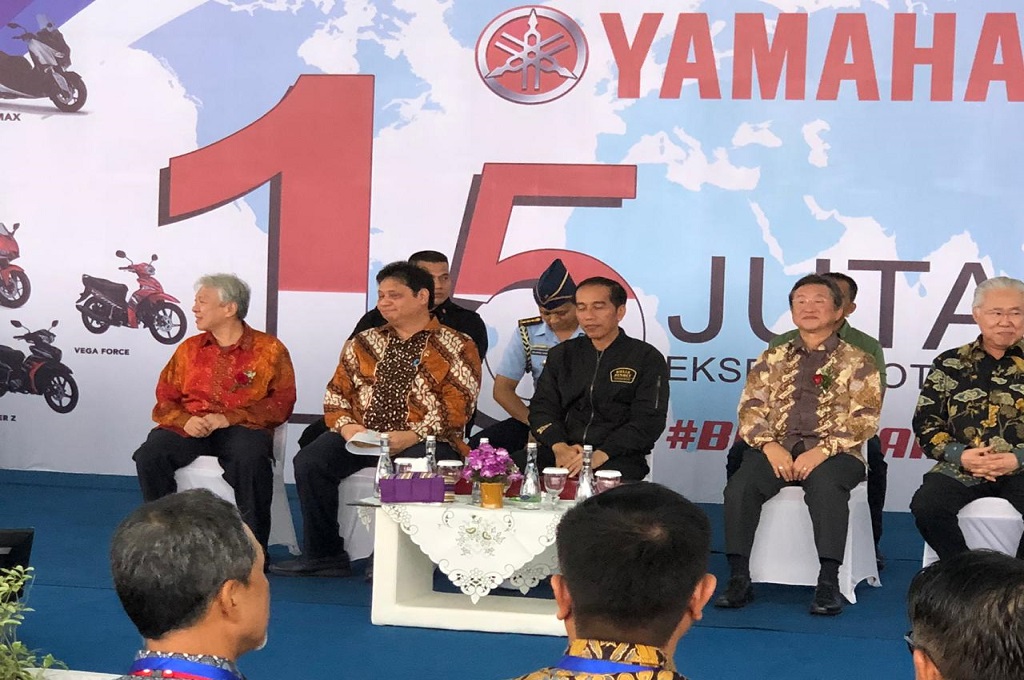Ekspor Yamaha Tembus 1,5 Juta Unit