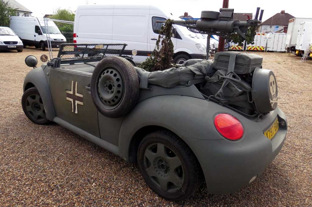 Volkswagen Beetle Cabrio ini Adaopsi Gaya Militer