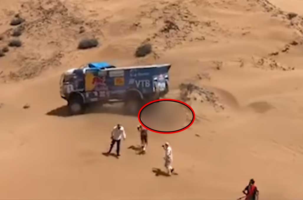 Pereli Tim Kamaz Diskualifikasi Usai Tabrak Penonton