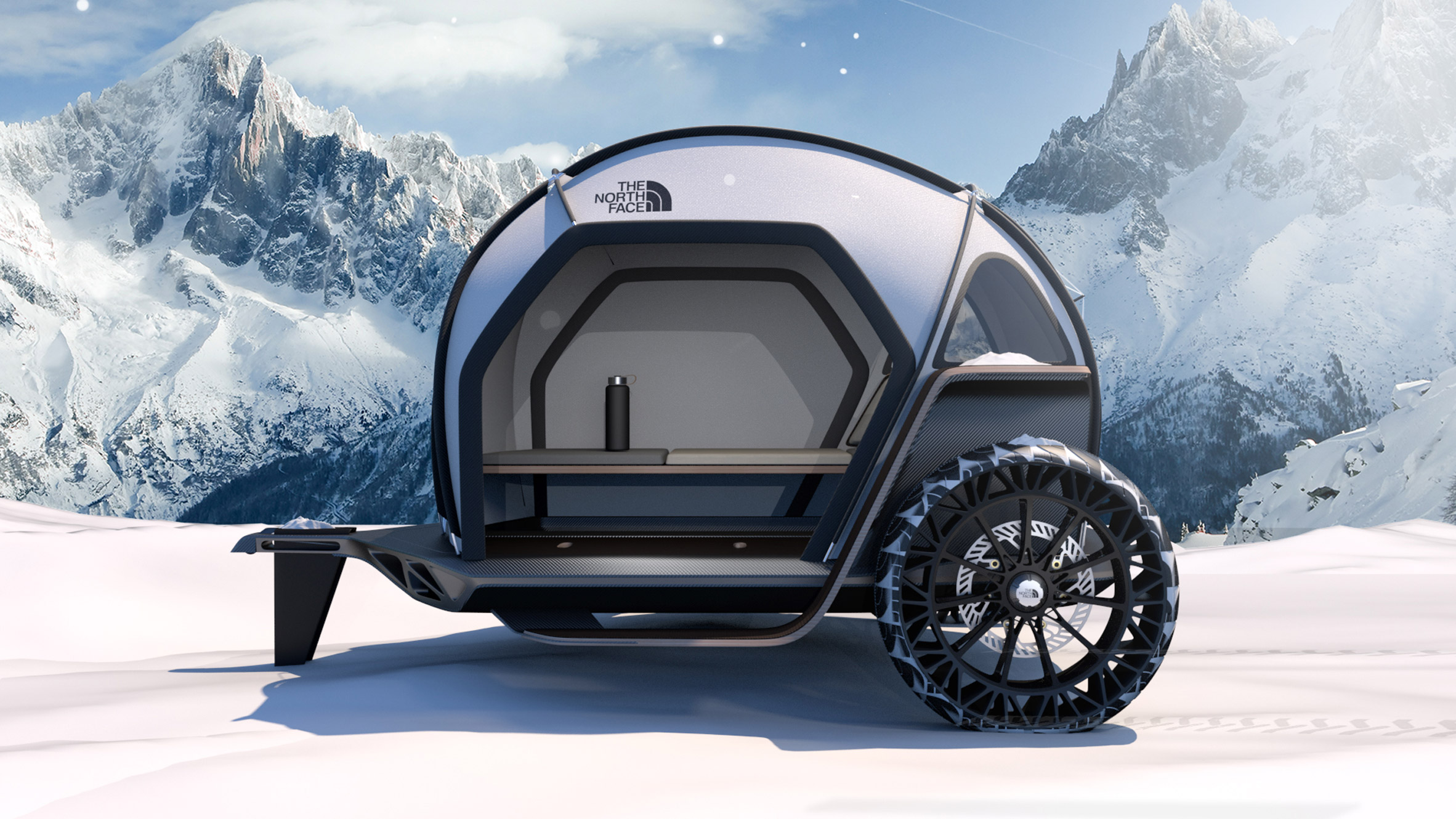 BMW Pamer Konsep Trailer Camping di CES
