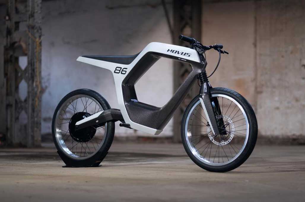 Motor Listrik dari Novus, Ringkas nan Futuristik