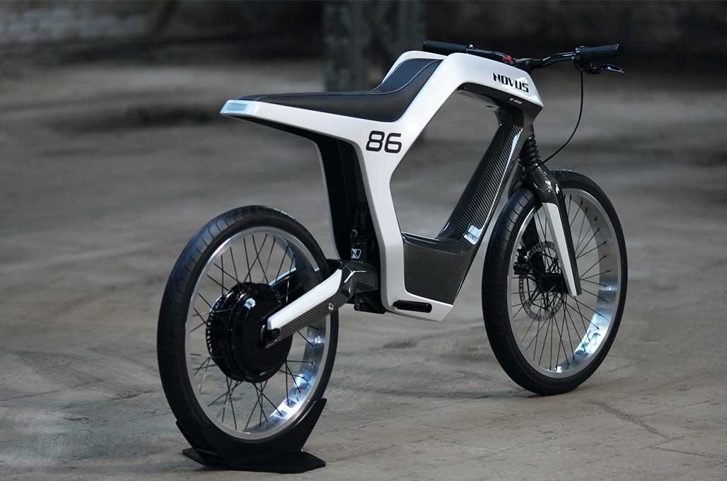 Motor Listrik dari Novus, Ringkas nan Futuristik