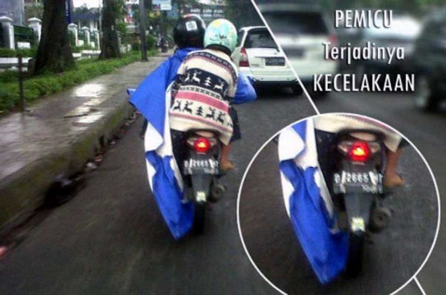 Waspada Genangan Air, Cara Aman Berkendara saat Hujan