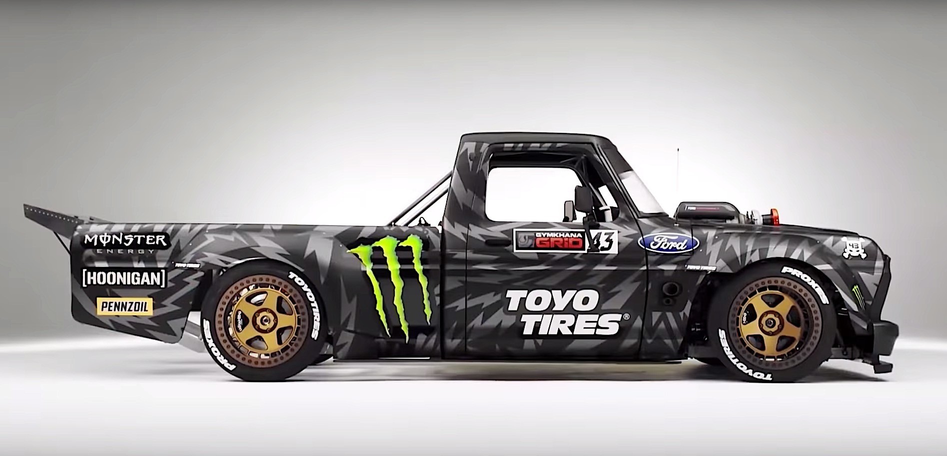Modifikasi Ford F-150 Retro Klasik Pakai 3D-Printed