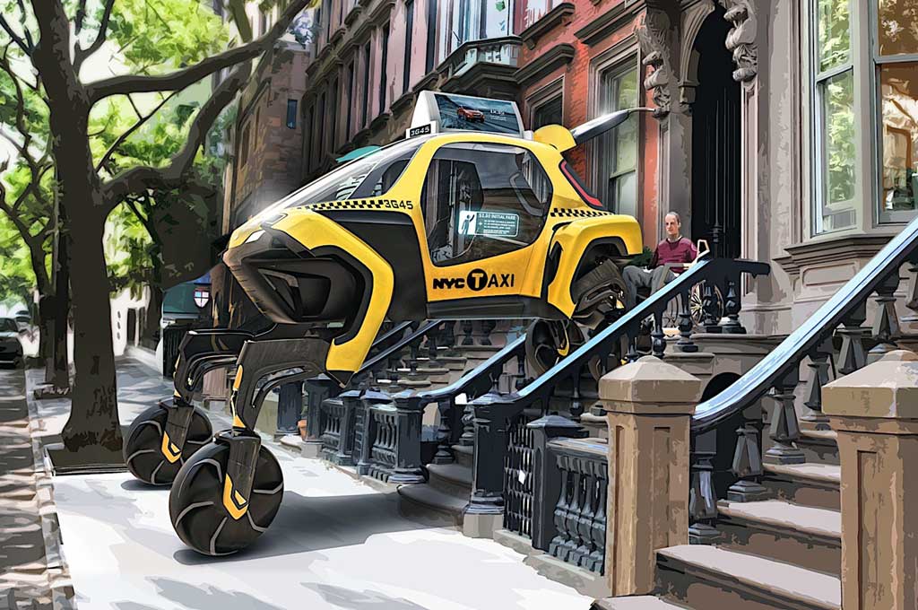 Elevate Concept, Mobil Robot Hyundai yang Berjalan ala Mamalia
