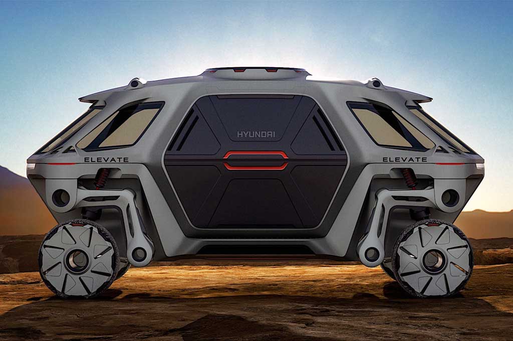 Elevate Concept, Mobil Robot Hyundai yang Berjalan ala Mamalia