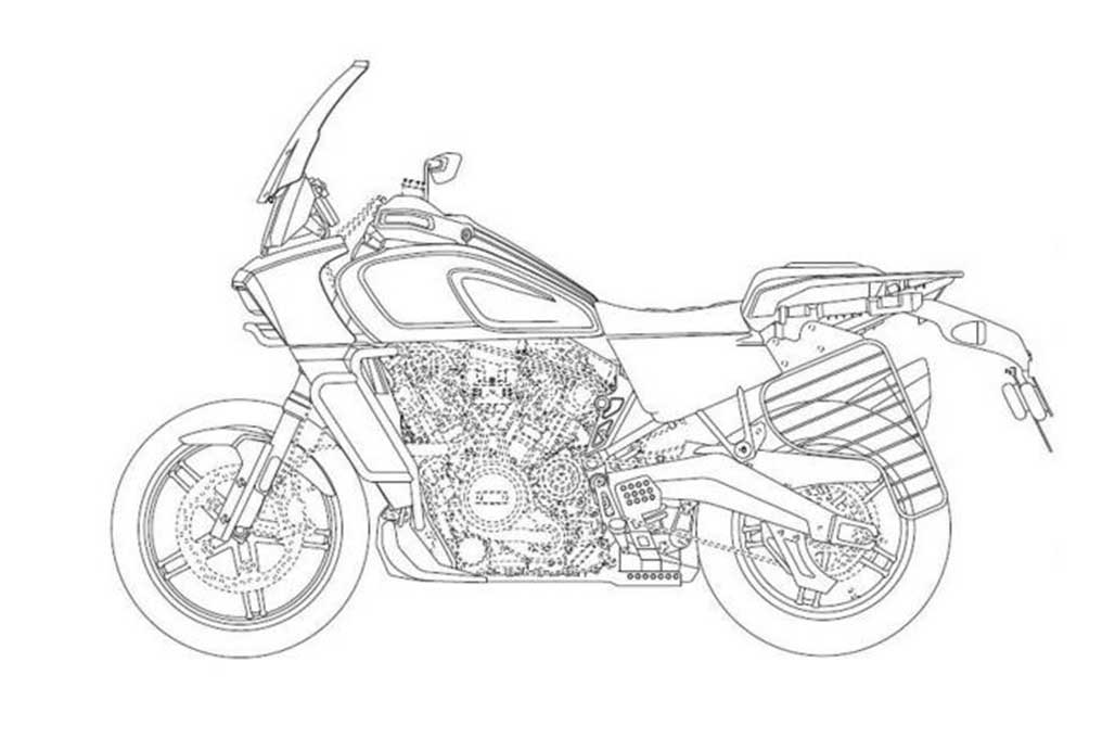 Harley-Davidson Patenkan Tiga Desain Terbaru