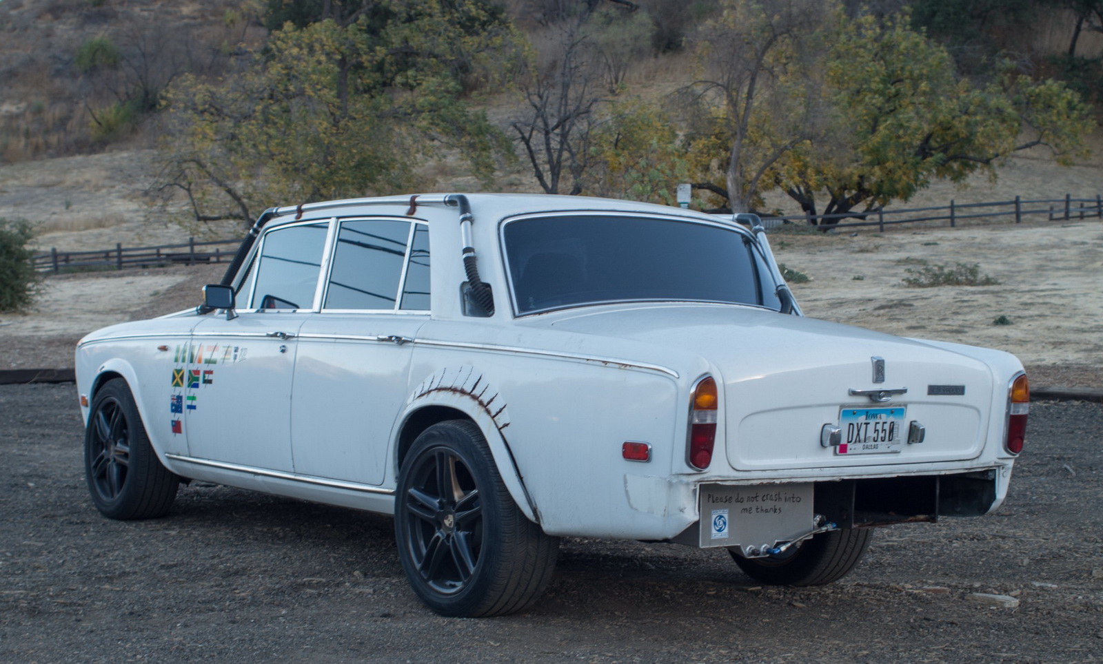 Rolls-Royce Silver Shadow II Tampil Nyentrik