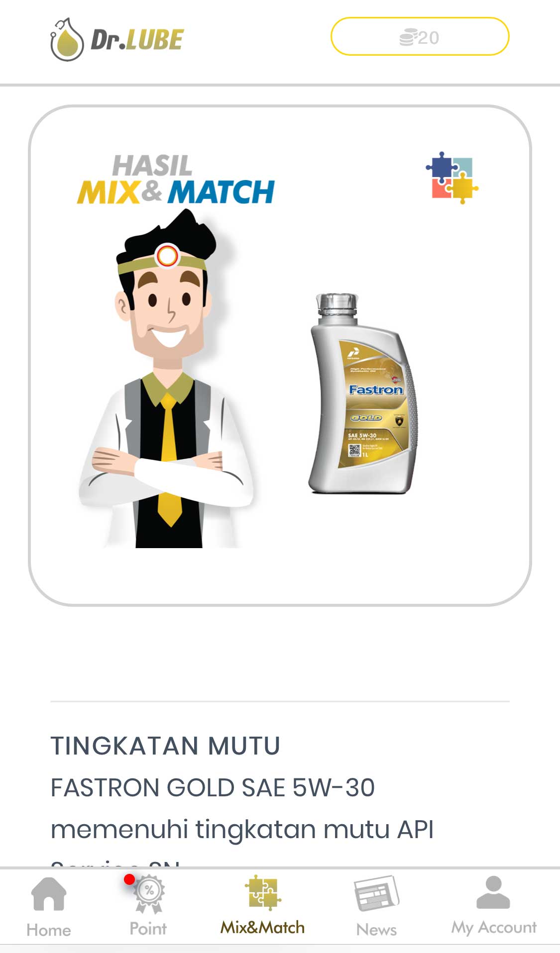 Bingung Pilih Spek Pelumas? Manfaatkan Dr. Lube