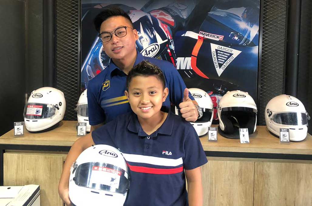 Kanaka AG jadi Andalan Arai Indonesia di Balap Gokart