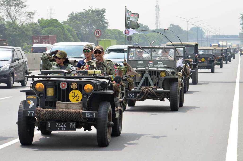 Willys Owners Indonesia Fokus Bantu Korban Tsunami Banten