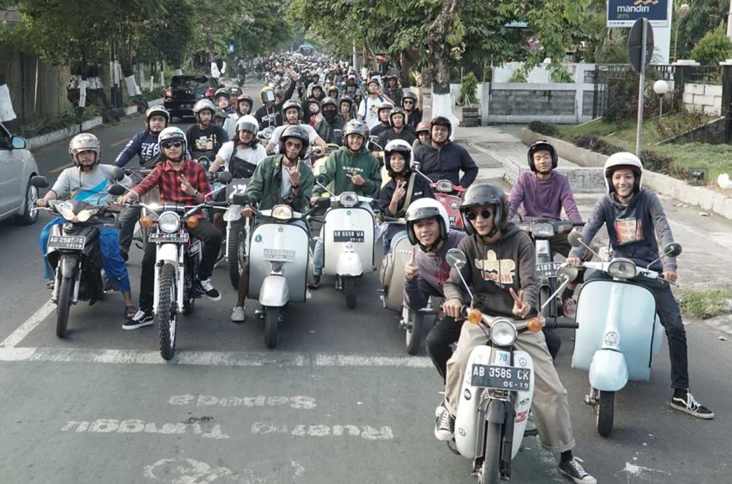 Seru-Seruan Bikers Jogja di Buko Cakil