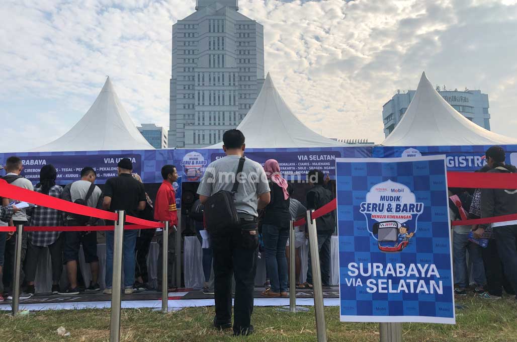 Federal Oil Berangkatkan 600 Pemudik Hari Ini