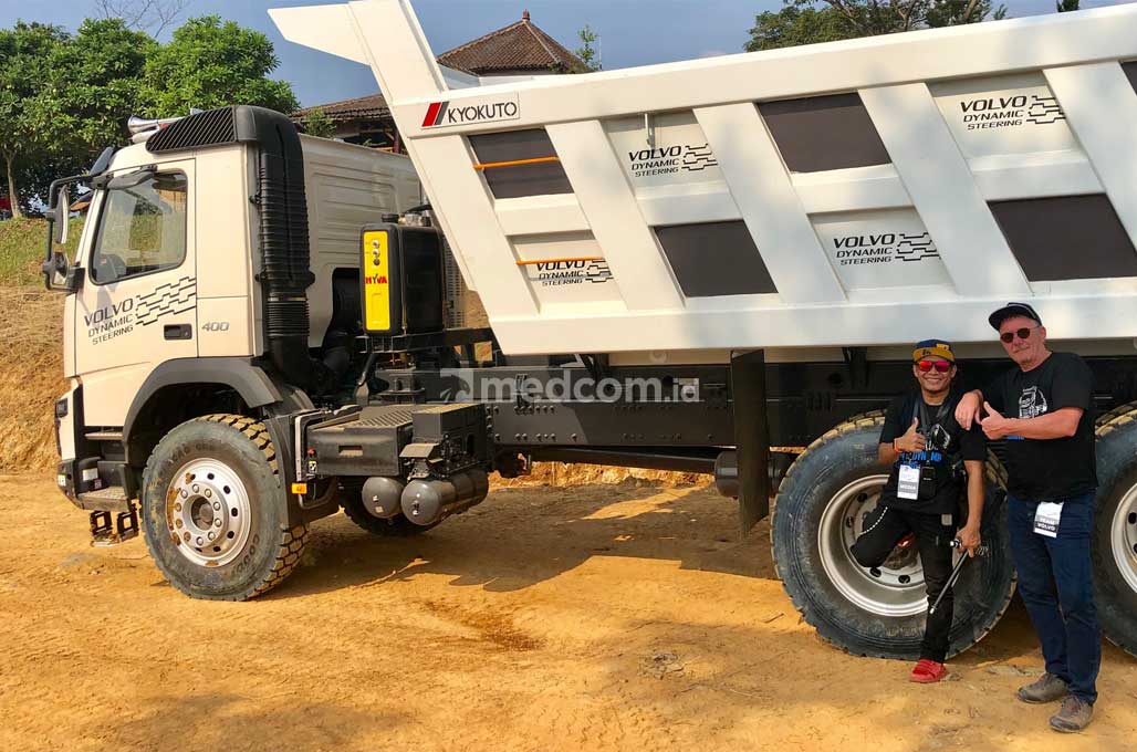 Jajal Teknologi Anyar di Sistem Kemudi Truk Volvo
