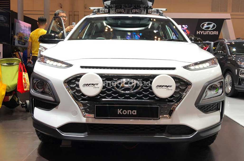 Modifikasi Hyundai Kona 2019 hyundai pamer kona versi modifikasi di giias 2019 Modifikasi Hyundai Kona 2019 hyundai pamer kona versi modifikasi di giias 2019