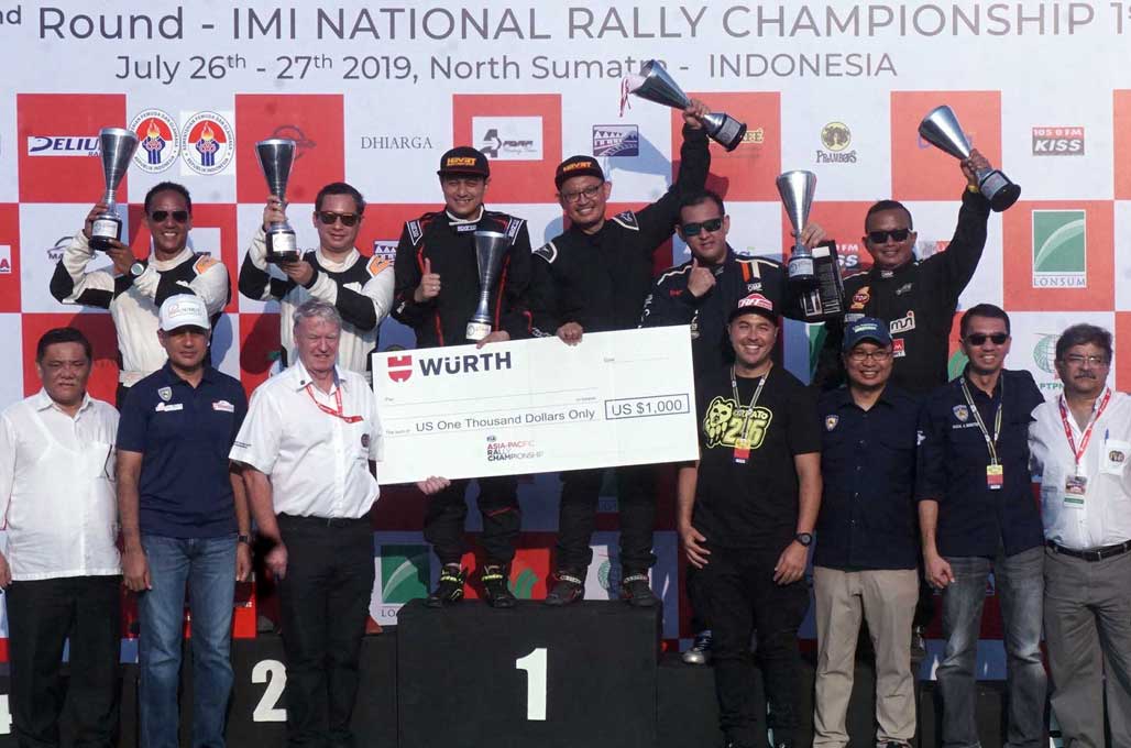 Rihan Variza Juarai Ajang APRC Medan