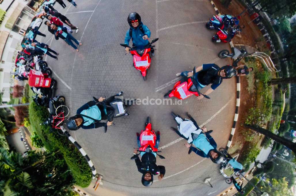 40 Kilometer Pakai Gesits, Konsumsi Baterai Hanya 60 Persen?