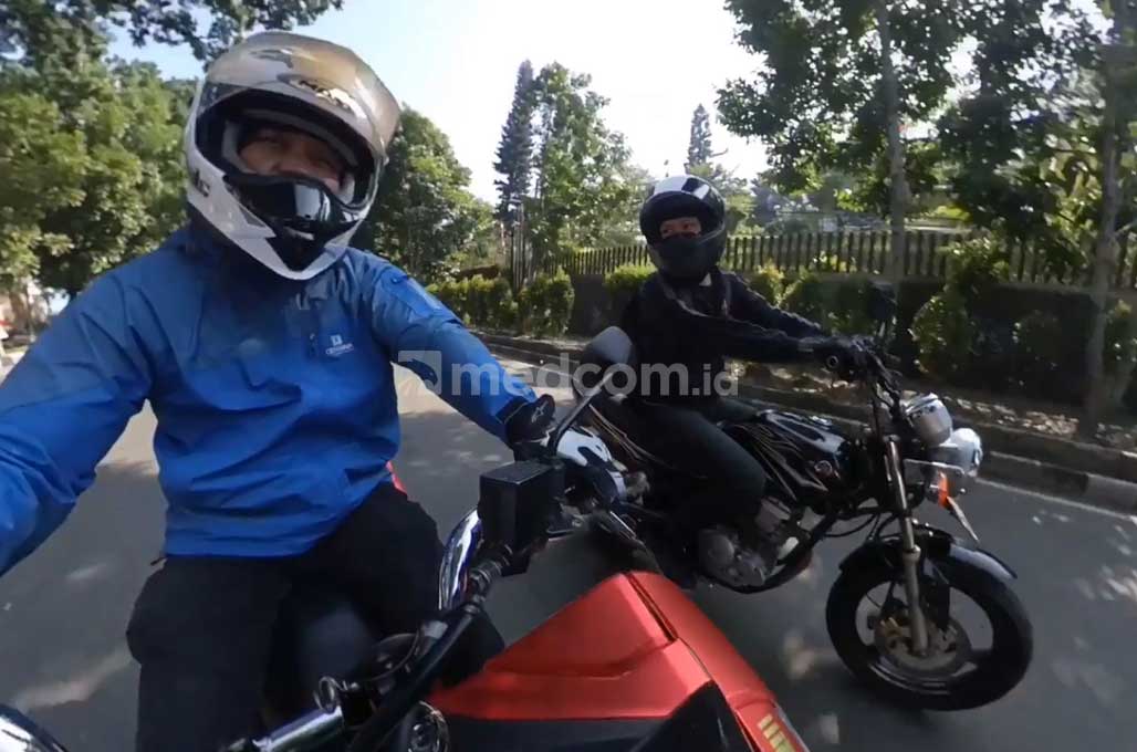 Bikers Agresif, Bisa Dilihat dari Cara Pegang Setang Motor