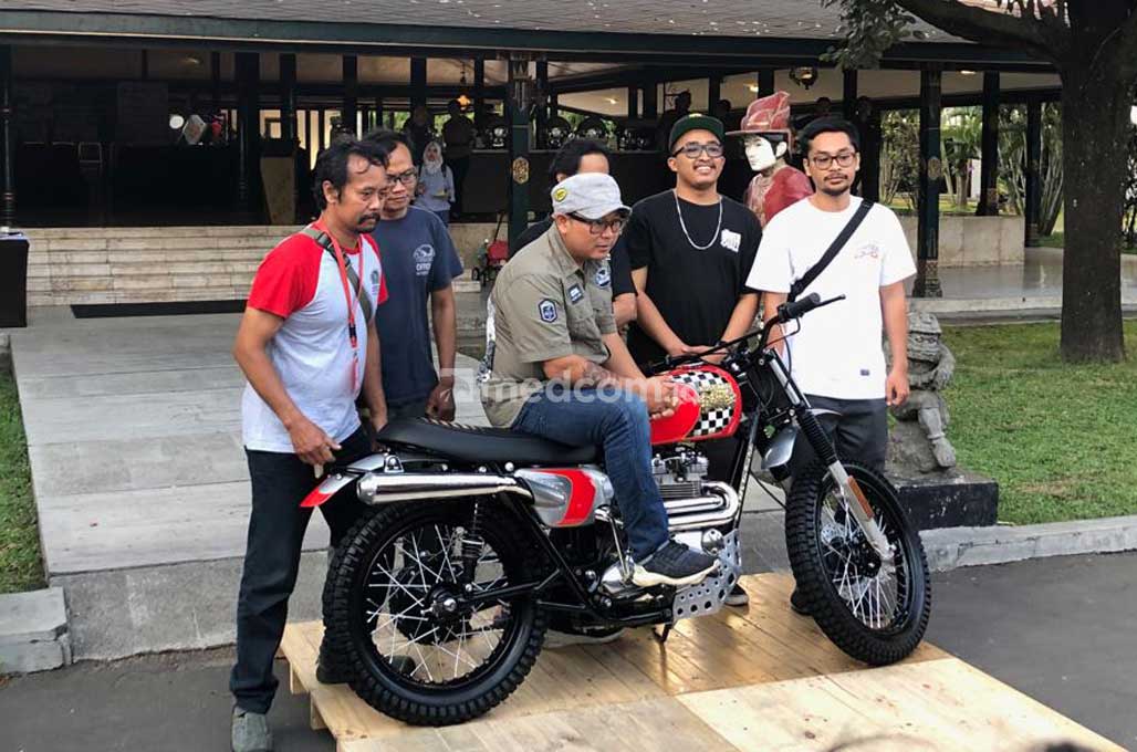 Kenalan dengan Ontoseno, Motor Kustom Berbanderol Rp60 Ribu