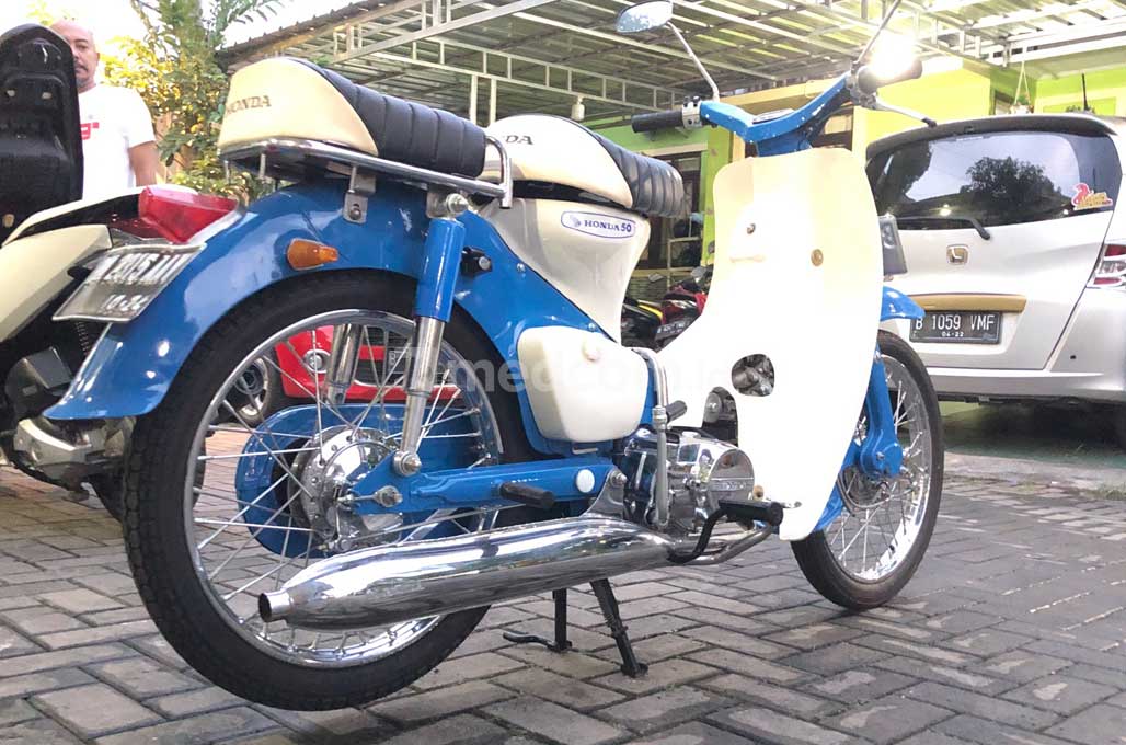 Berburu Komponen dan Bangun Sendiri Honda 50 Klasik