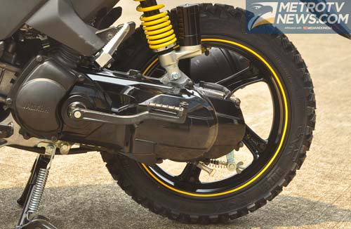 Yamaha Aerox 125LC 2016, Bergaya <i>Off-Road Livery</i> Spesial