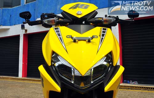 Yamaha Aerox 125LC 2016, Bergaya <i>Off-Road Livery</i> Spesial