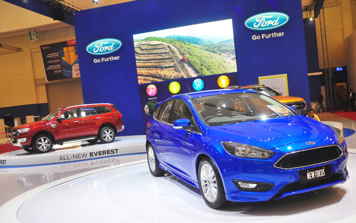 Mitsubishi Motors dan Ford jadi Favorit <i>Booth</i> Area Sedang dan Kecil