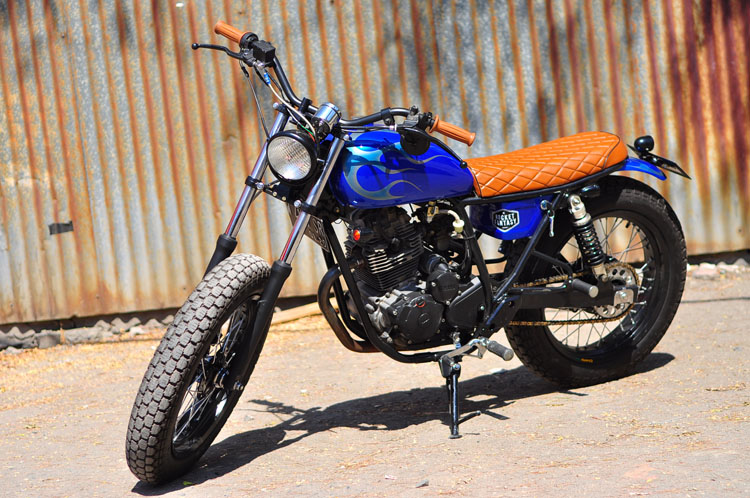 Yamaha Scorpio 2006, Street Tracker Berapi Biru 
