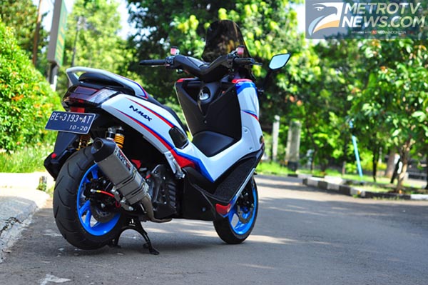 Nmax 2015 ini Usung Konsep <i>Safety Bike</i> BMW di MotoGP