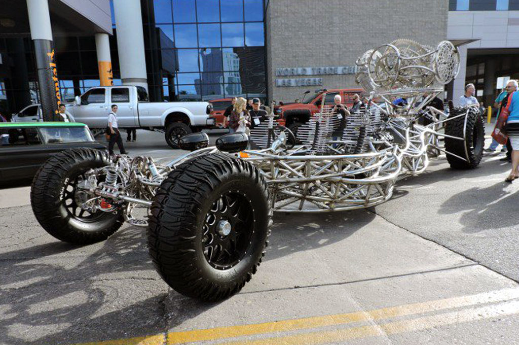 Mobil Mobil Berkonsep Modifikasi Unik Di Sema Show 2015