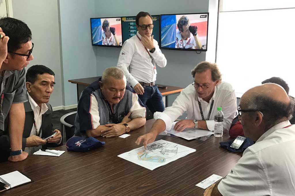Gubernur Sumsel, Alex Noerdin Janji Bangun Sirkuit MotoGP