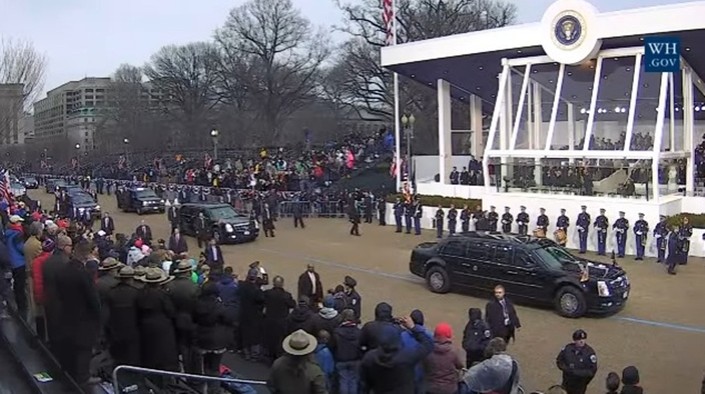 Usai Dilantik, Donald Trump Lakukan Parade Inaugurasi