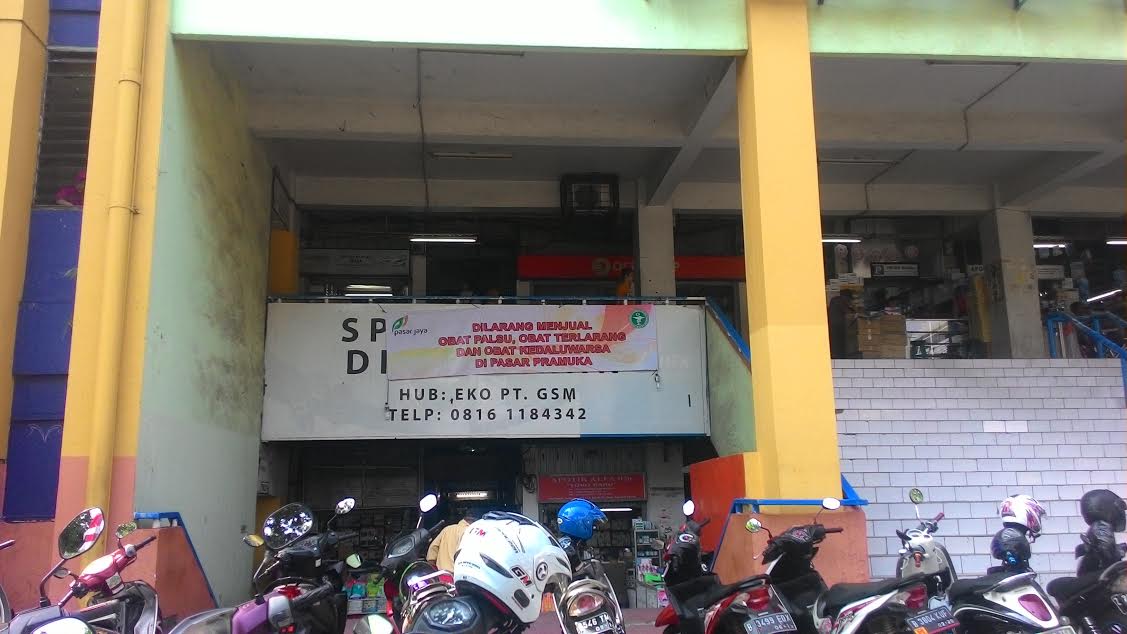 Kepala PD Pasar Pramuka tak Berani Jamin 100 Persen Obat Aman