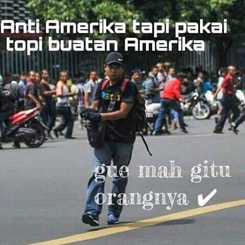 Bom Sarinah di Media Sosial