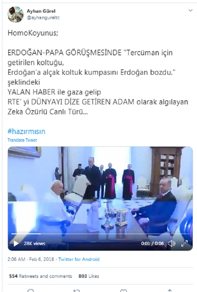 Bukti Paus Fransiskus Mengalah Setelah Diprotes Erdogan Ini Faktanya