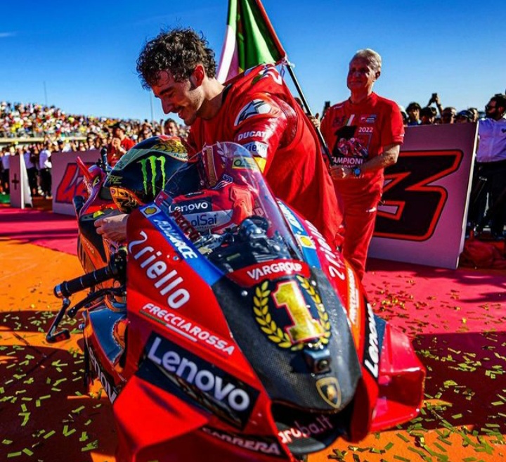 Profil Fransesco Bagnaia, Murid Valentino Rossi yang Kini Jadi Juara Dunia