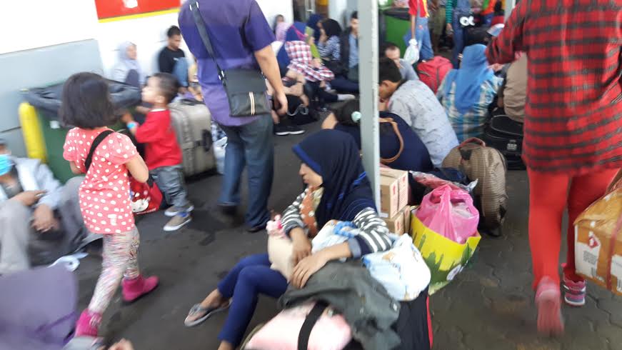 Siang Ini, 4.826 Pemudik Tinggalkan Jakarta Lewat Stasiun Pasar Senen